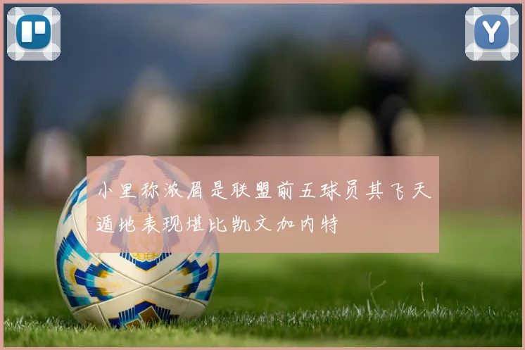 小里称浓眉是联盟前五球员其飞天遁地表现堪比凯文加内特